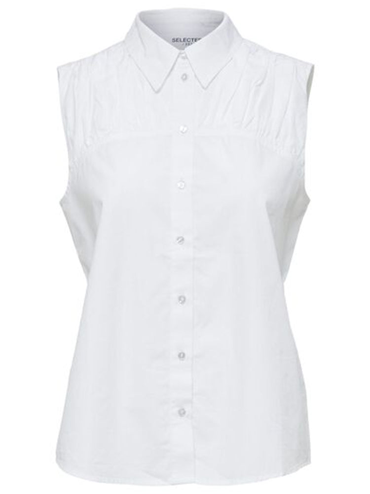 Selected Femme Kelly Shirt Bright White