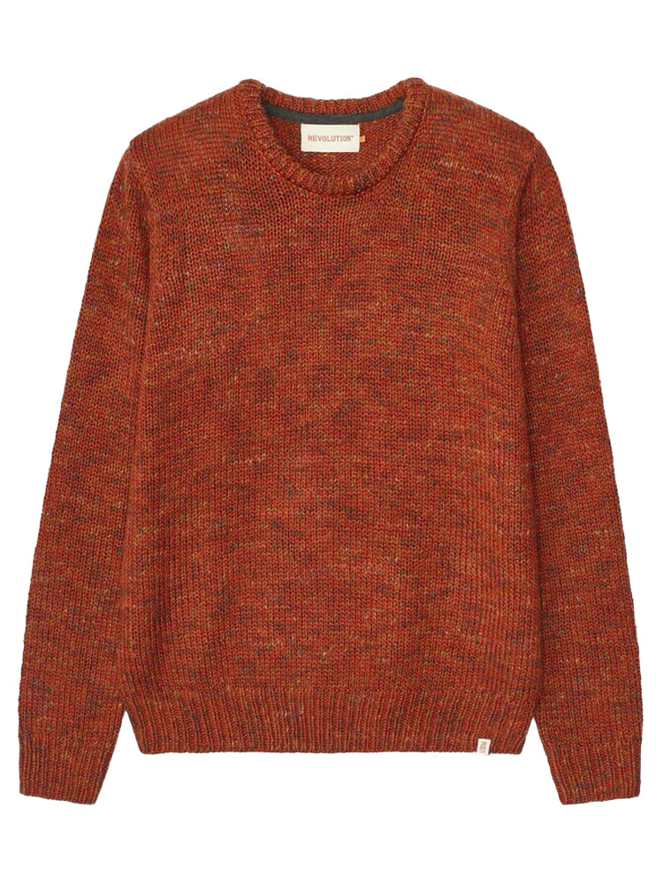 Revolution Knit Sweater Dark Red