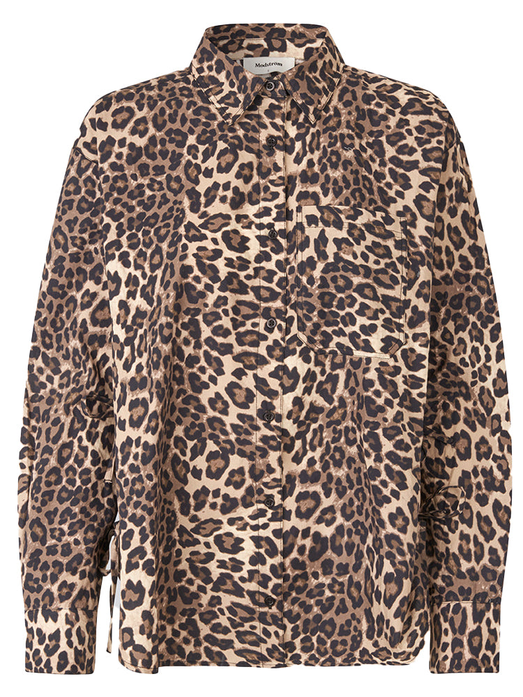 Modstrom Mood Leoprint Shirt Long Sleeve