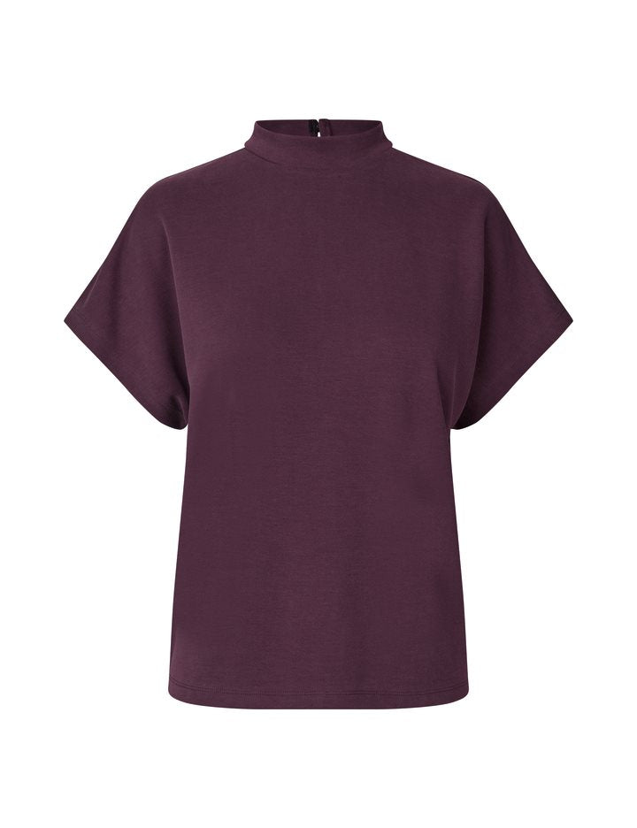 mbyM Linea Bosko Luxe Top  Fig