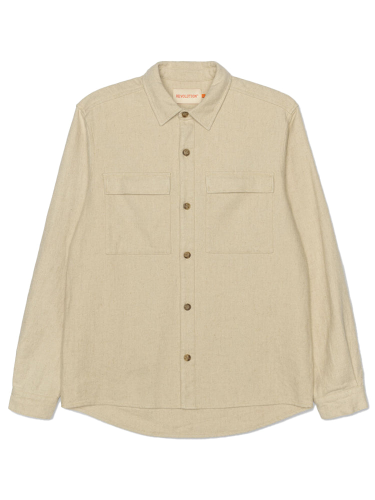 Revolution Utility Overshirt Off White