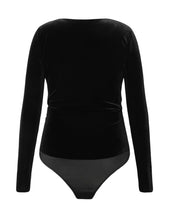 Afbeelding in Gallery-weergave laden, mbyM Lione Rewind Bodystocking Blackberry Wine
