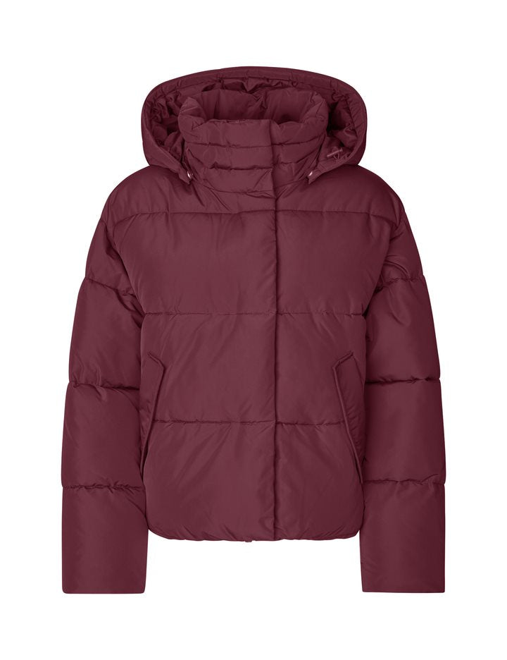 mbyM Mishal Puffer Jacket Wine