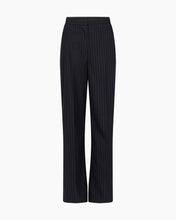 Afbeelding in Gallery-weergave laden, Another Label Moore Pant Pinstripe Black-White
