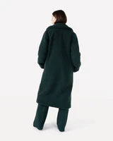 Afbeelding in Gallery-weergave laden, Another Label Moussy Coat Pine Green
