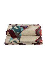 Afbeelding in Gallery-weergave laden, Alpaca Loca Plaid Native - Wine Red
