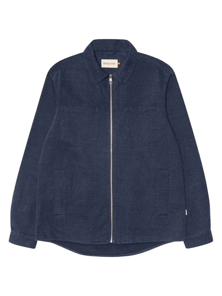 Revolution Overshirt Zip Dark Navy