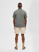 Afbeelding in Gallery-weergave laden, Selected Homme Fave Zip Polo Agave Green
