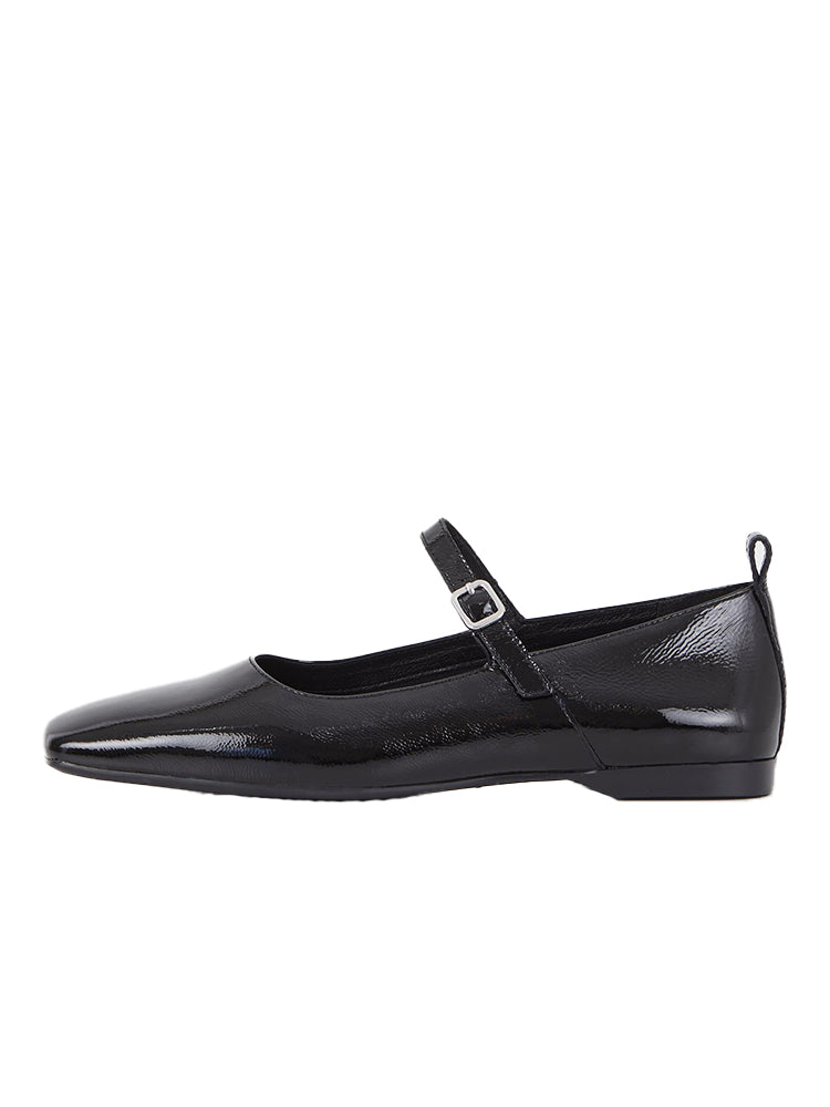 Vagabond Delia Shoes Patent Black