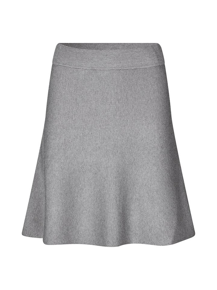 MbyM Folami Knit Skirt Medium Grey Melange