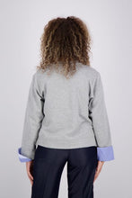 Afbeelding in Gallery-weergave laden, co&#39;couture Daniella Cuff Sweater Grey Melange
