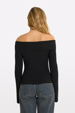 Afbeelding in Gallery-weergave laden, ENVII Topo Off-Shoulders Knit Zwart
