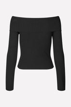 Afbeelding in Gallery-weergave laden, ENVII Topo Off-Shoulders Knit Zwart
