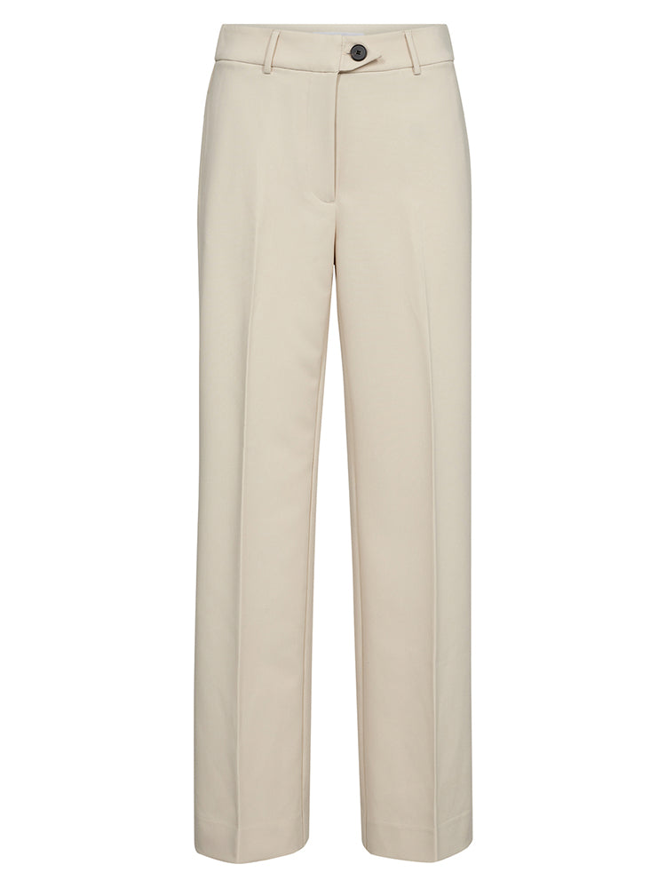 Co Couture Vola Long Wide Pant Bone