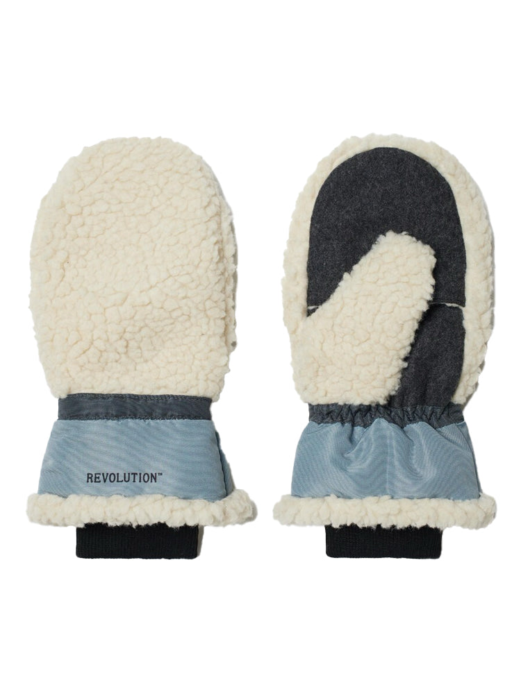 Revolution Teddy Mittens Grey