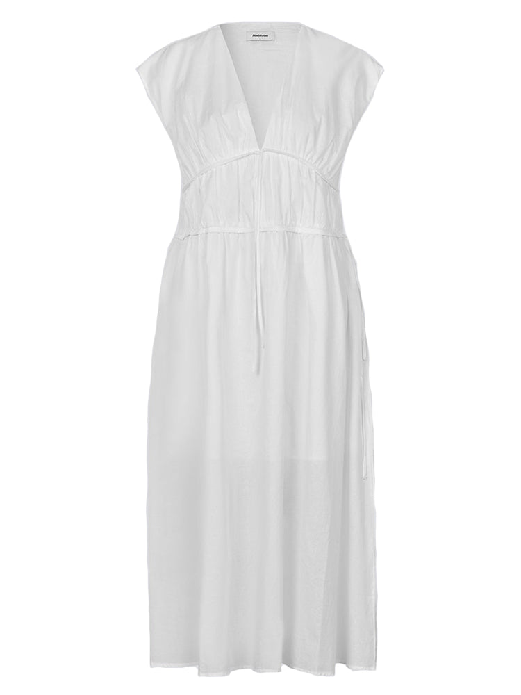 Modstrom India Dress Soft White